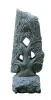 Product image 3 of the product “Tree relief motif on both sides (2 pieces), 120 cm H | Natural stone (Basanit), stonemasonry ”
